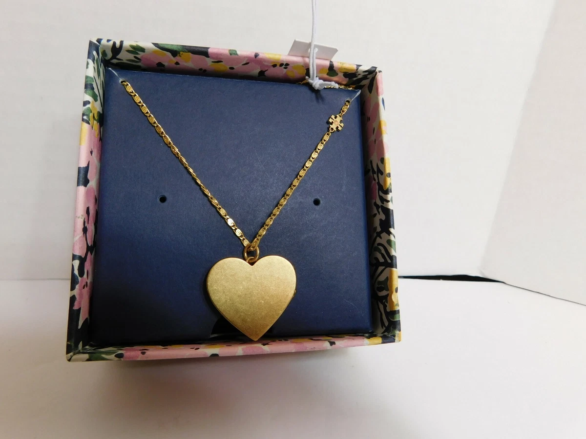 Heart locket necklace with 2 picture inside shop