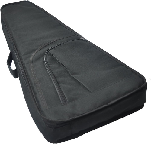 Tosnail Mini Strat Gig Bag - Imbottitura e tracolla 10 mm - Nero - Foto 3 di 12