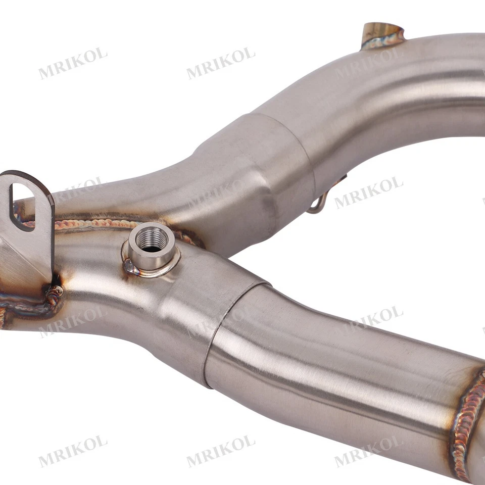 Slip On For HONDA CB1000R 2019-2024 Motorcycle Exhaust Front Link Pipe Stainless - Изображение 4 из 4