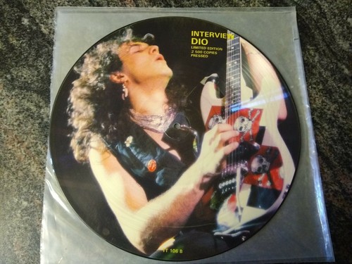 Ronnie James DIO INTERVIEW PICTURE DISC LP - Limited - Serial Number 2488 - Picture 2 of 2