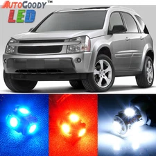 8 x Premium Xenon White LED Lights Interior Package Upgrade for Chevy Equinox