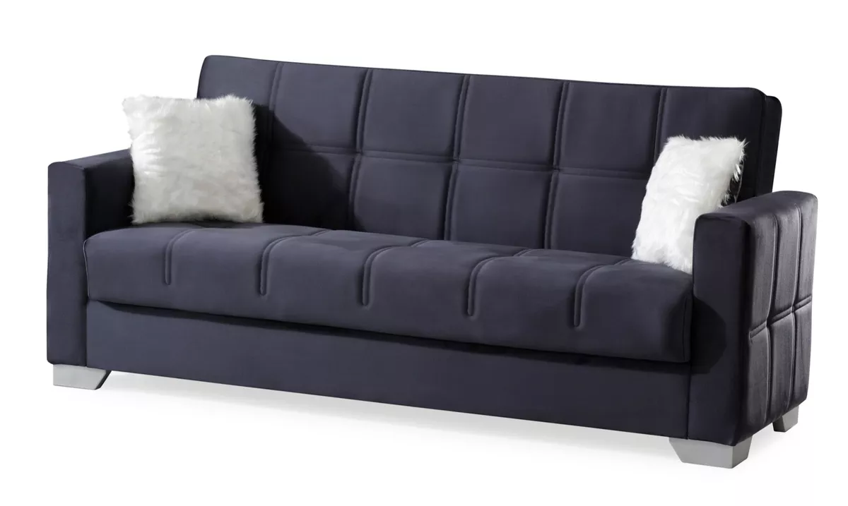 Sofa Bed Stylish Montreal 3 seater Grey Anthracite Modern