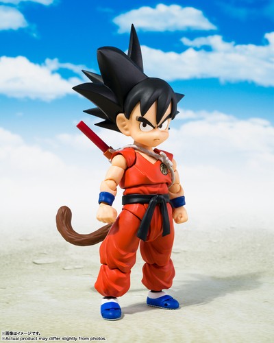 Bandai TAMASHI NATION S.H. FIGUARTS SON GOKU INNOCENT CHALLENGER NUOVO GOKU KID - Foto 3 di 8