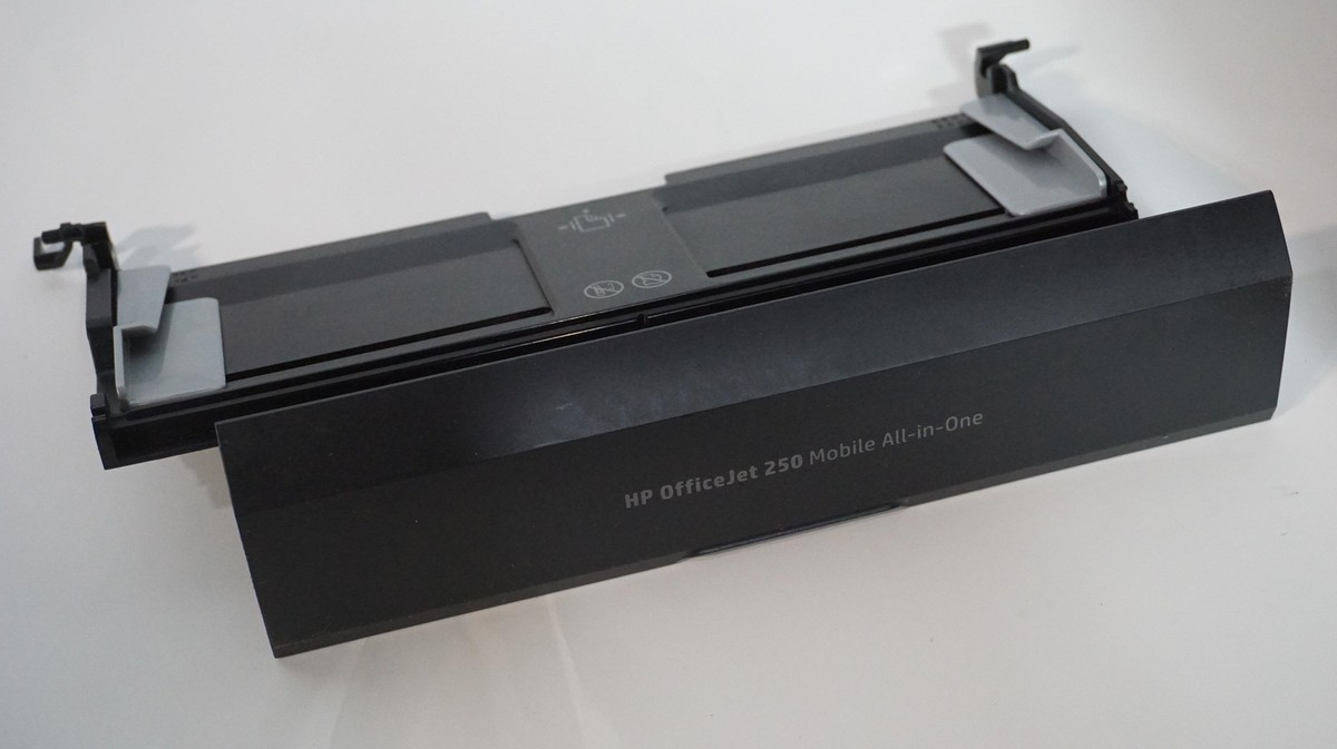 GENUINE=- HP OFFICEJET 250 CARTRIDGE ACCESS DOOR ASSEMBLY W/PAPER