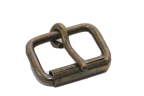 8x kleine Rollschnalle Gürtelschnalle Schnalle für 15 mm, alt-bronze, Buckle - Picture 5 of 6