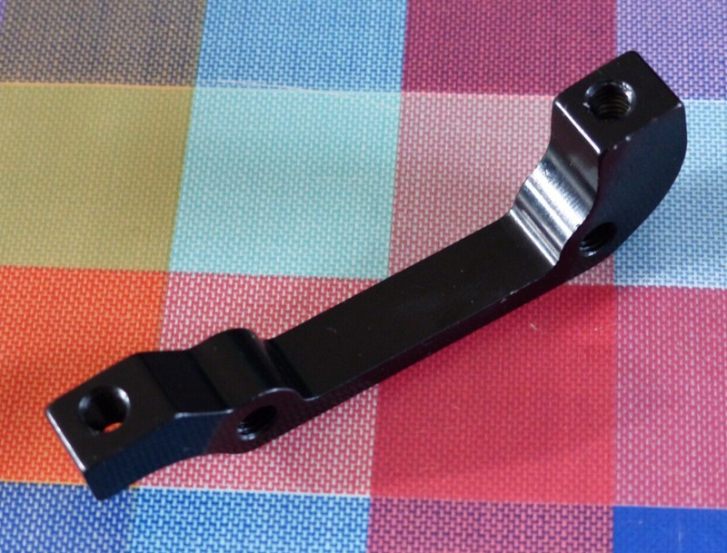 NEW Unbranded 160mm IS post-mount disc brake adapter (7)