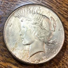 1925 Peace Dollar Nice Original Very Choice Uncirculated CHRC