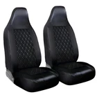 FOR RENAULT ZOE - Heavy Duty Fabric Nylon Waterproof Front Seat Covers Pair