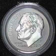 2015 P 90% Silver Reverse Proof Roosevelt Dime - March of Dimes-Coin in Capsule 2015 P 90% Silver Reverse Proof Roosevelt Dime - March of Dimes-Coin in Capsule