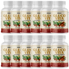 Gluco Vita, Wellness Formula for Blood Sugar Balance, Supplement - 12 Pack