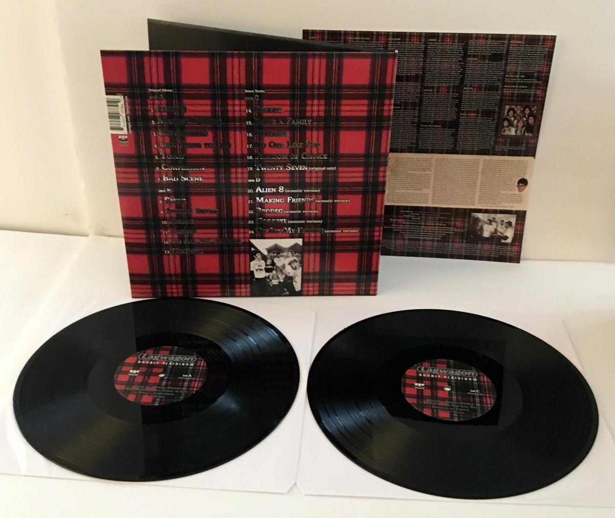 米2LP Lagwagon Double Plaidinum FAT7841 Fat Wreck Chords /00520 LAGWAGON double plaidinum x2 LP Vinyl Record SEALED / NEW