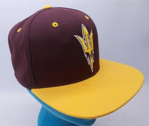 Maroon Adjustable NCAA Zephyr Arizona State Sun Devils Mens Harajuku Snapback Hat Maroon Adjustable NCAA Zephyr Arizona State Sun Devils Mens Harajuku Snapback Hat