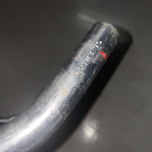 Road Track Fixie Drop Bar 42cm / 25.8mm Alloy Anatomical Bend Flared Drops - Picture 10 of 10