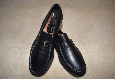 Salvatore Ferragamo Mens Black Leather Horse Gancini Bit Loafers Italy 10.5D Salvatore Ferragamo | Shoes | Salvatore Ferragamo Mens  main image 3