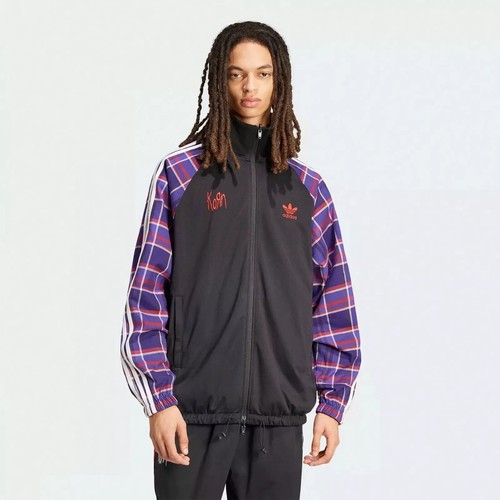 Adidas x Korn Track Suit Jacket Top & Pants Size XXL 2XL Set Reversible 2024 New - Picture 3 of 7