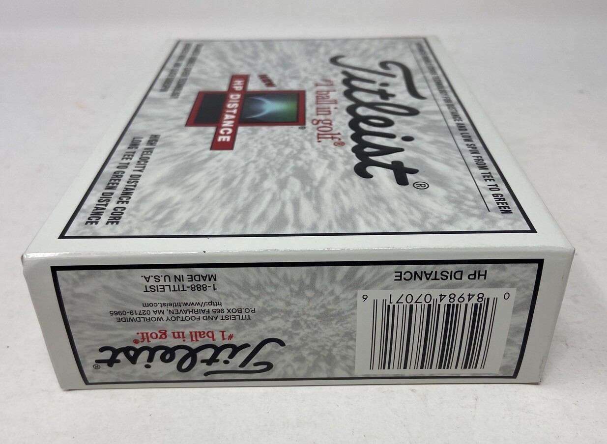 1 Dozen Titleist HP Distance Golf Balls NIB Brand New eBay