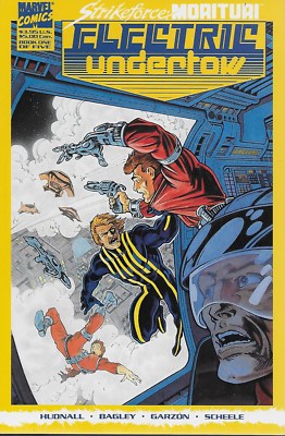 Strikeforce: Morituri Electric Undertow No.1-5 1989 James D. Hudnall Mark Bagley