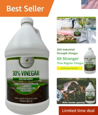 #ad 30% Vinegar Cleaning Solution 1 Gallon Industrial Strength Multi Use Cleaner $45.99
