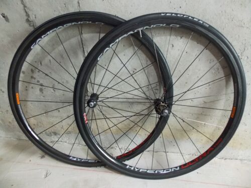 Campagnolo Hypron Ultra Two Carbon Tubular Road Wheelset Wheels Campy