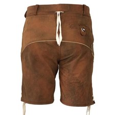 BONDI Jungen Lederoptik Shorts - Braun Größe 68