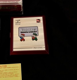 Game & Watch MARIO BROS. F-TRONICS  classic toy game battery operated electronic