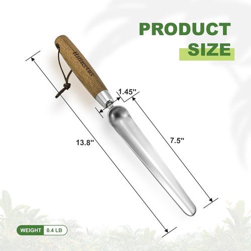Seeding Widger, Stainless Steel Garden Planting Trowel for Repotting, Long an... - Picture 7 of 7
