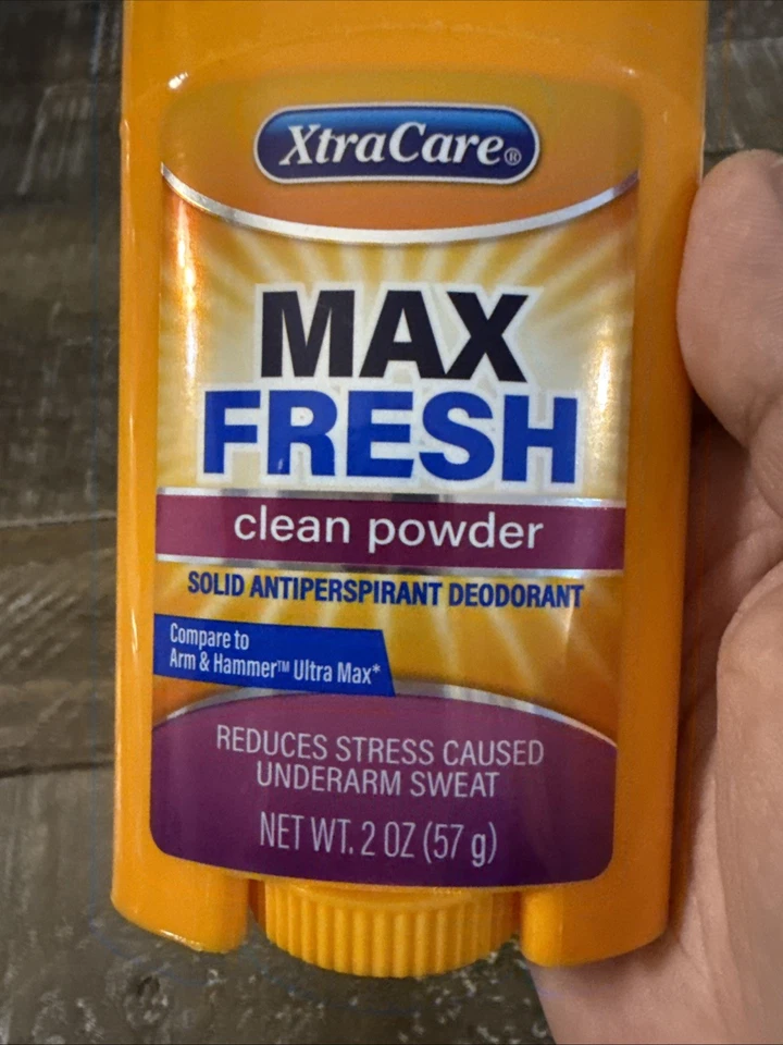 Desodorante en polvo XtraCare Max Fresh Clean Foto 2 de 3