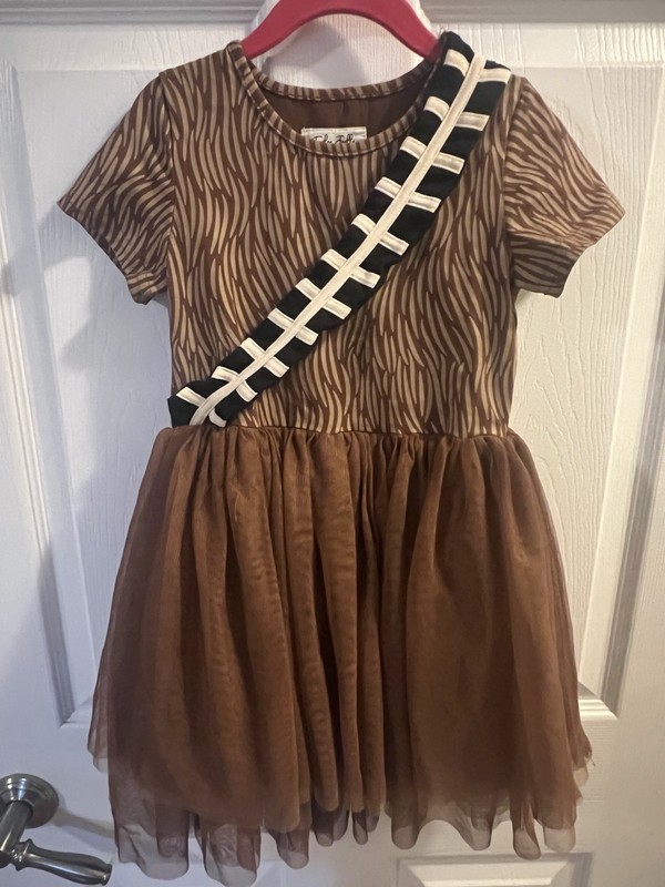 Girls Taylor Joelle Chewbacca Dress Size 6