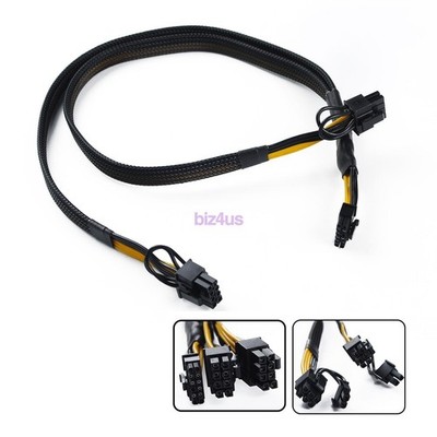 For Dell EMC PowerEdge R7525 R750 R750XS GPU Power Cable 12 pin to 8+8pin DPHJ8