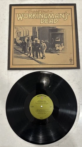 GRATEFUL DEAD - WORKINGMAN'S DEAD - 1ST PRESS 1970 VINYL LP - VG+/EX
