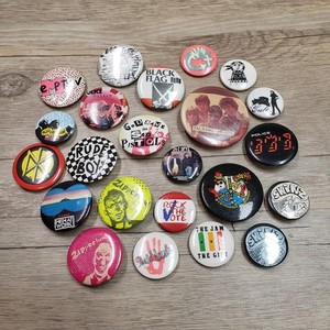 Vintage Punk Badge | eBay