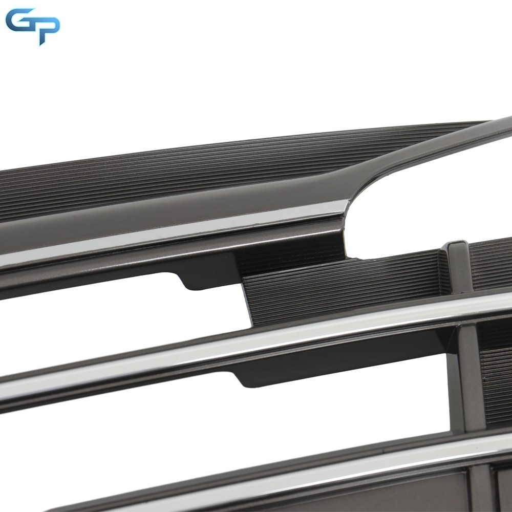 Upper Grille+Fog Lights Bracket Molding Set Front For Hyundai Elantra 2019 2020