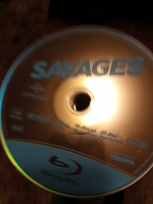 SAVAGES BLU-RAY DISC ONLY USED TESTED FREESHIP NOTRACKING