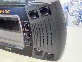 Atari Lynx 2 Black Handheld Console with Backlight & Headphone Jack + 2 Games