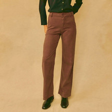 NWT bella dahl Sydney Wide Leg Pants Tencel Cotton Womens Size 28 Trousers