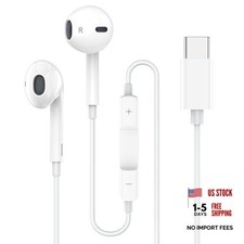 Sundix USB C Headphones for iPhone 17 16 15, Wired Headphones, Wired Earbuds