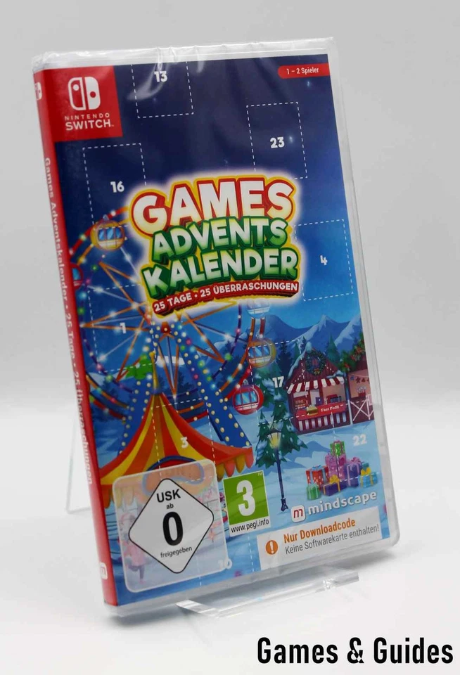 Games Adventskalender 2023 CiaB Nintendo Switch/Lite/OLED Spiele NEU&OVP - Bild 4 von 4