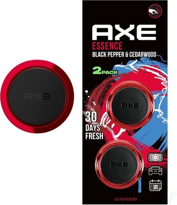 AXE Mini Vent Clip Car Air Freshener - 30 Days Fresh (Essence Scent - Pack of 2)