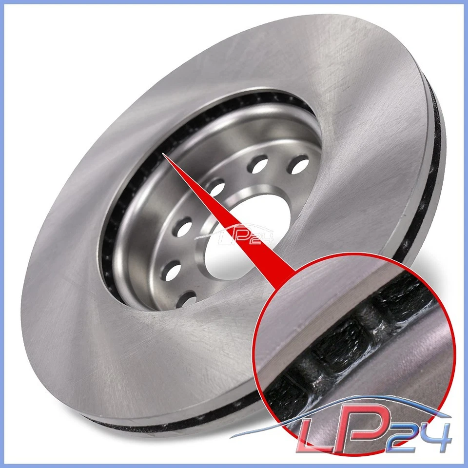 ATEC DISQUES DE FREIN+PLAQUETTES DE FREIN AVANT+ARRIÈRE POUR VW GOLF 5 6 JETTA 4 - Photo 4/4