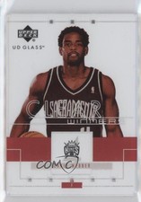 2002-03 UD Glass Clear Winners Chris Webber #93 HOF