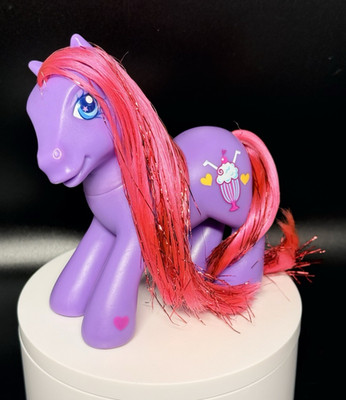 2005 G3 My Little Pony Fizzy Pop Purple Shimmer Pony  MLP