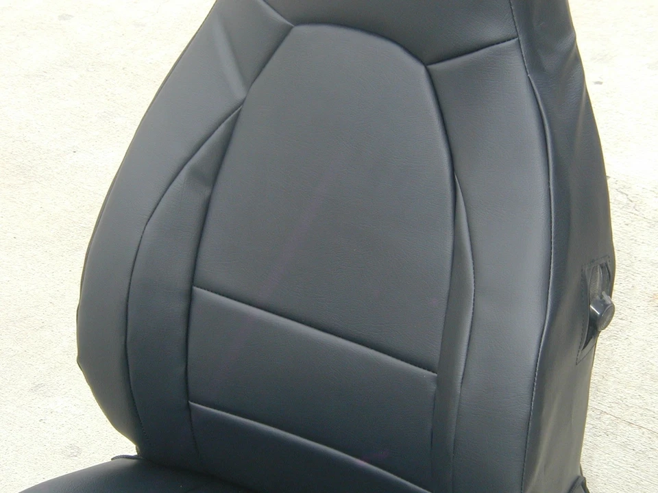 PORSCHE 928 944 993 968 924 S.LEATHER CUSTOM FIT 2 FRONT SEAT COVERS 13 COLORS - Image 3 of 4