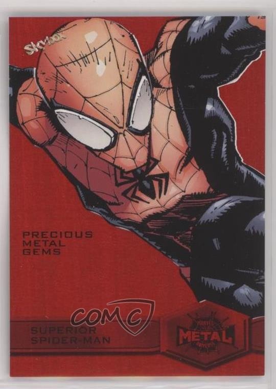 2022 Marvel Metal Universe High Series PMG Red /100 Superior Spider-Man #188 4x4