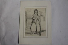 Original Little Girl Drawing (50742)