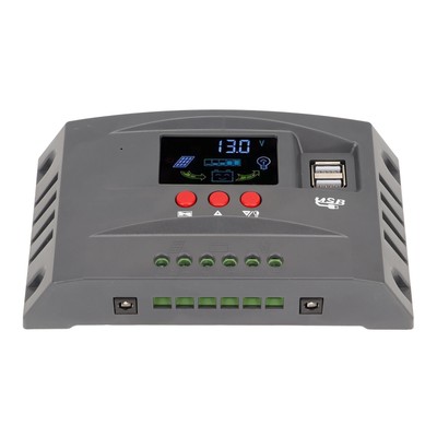 (10A) Solar Charge Controller MPPT Tracking Charging 12V 24V Automatische A CU