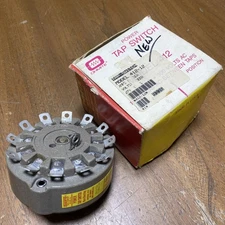 Ohmite 412-12 50 amp 300 Vac Power  Tap Switch New Old Stock