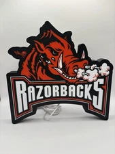 Razorbacks Football Light Up LED Sign