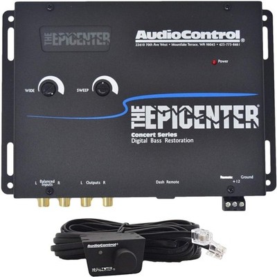 Digital Bass Restoration Kit - Epicenter Processor with 3ft. & 17ft. Oxygen F...