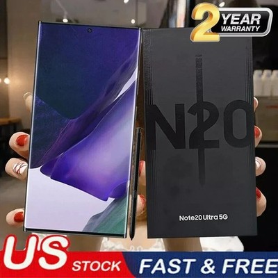  NEW SEALED SAMSUNG GALAXY NOTE 20 ULTRA 5G 512/128GB SM-N986U FACTORY UNLOCKED