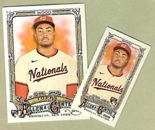 JAMES WOOD Nationals ~ 2025 Allen & Ginter RCs, base & mini ~ FREE SHIPPING